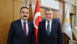 ŞANLITÜRK, BAKAN BAK İLE ORDU'NUN SPORUNU KONUŞTU