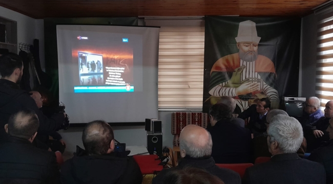 ÜNYE ALEVİ KÜLTÜR DERNEĞİ'NDE MARAŞ ANMASI