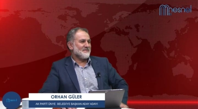 ÜNYE BELEDİYE BAŞKAN ADAY ADAYI GÜLER "İNSANLARIMIZI KUCAKLAŞTIRACAĞIZ"