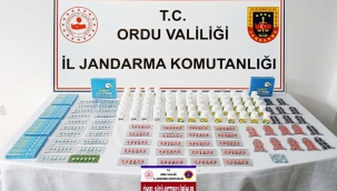 ÜNYE'DE CİNSEL UYARICI HAP ELE GEÇİRİLDİ
