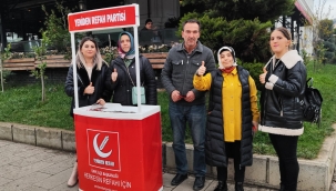 YENİDEN REFAH, ÜNYE'DE 1.000 HEDEFİNİ GEÇTİ!