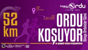 5 ŞUBAT DÜNYA ORDULULAR GÜNÜNE ÖZEL KOŞU