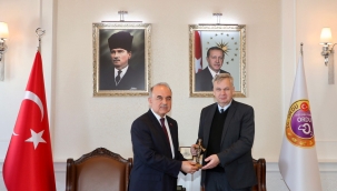 ALMANYA'NIN ANKARA BÜYÜKELÇİSİ SCHULZ, VALİ EROL'U ZİYARET ETTİ