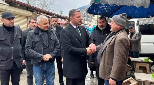 BELEDİYE BAŞKAN ADAYI BALCI'DAN PAZARYERİ VE TEKKİRAZ'A ÇIKARMA