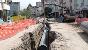 BÜYÜKŞEHİR 19 İÇME SUYU HATTINI HAYATA GEÇİRDİ