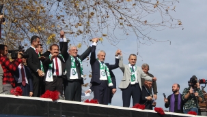 ENVER YILMAZ SEÇİM STARTINI ÜNYE'DEN VERDİ