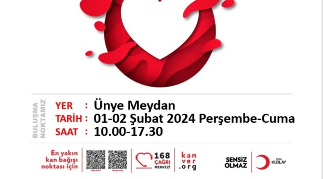 KIZILAY'DAN KAN BAĞIŞINA DAVET