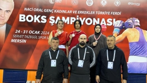 ORDU'YA BOKSTAN ÜÇ MADALYA