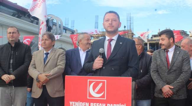 REFAH'IN ADAYI BALCI: "MAKAMDA OTURMAYA DEĞİL, SAHADA ÇALIŞMAYA GELİYORUZ"