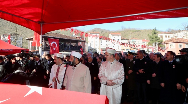 ŞEHİDİMİZİ DUALARLA SON YOLCULUĞA UĞURLADIK