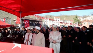 ŞEHİDİMİZİ DUALARLA SON YOLCULUĞA UĞURLADIK