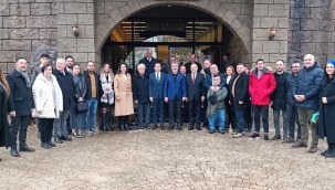 ÜNYE BELEDİYE BAŞKANI TAVLI, GAZETECİLERLE BİR ARAYA GELDİ