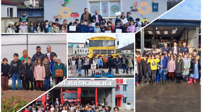 ÜNYE BELEDİYESİ'NDEN ÖĞRENCİLERE ETKİNLİK HAFTASI'NDA DESTEK