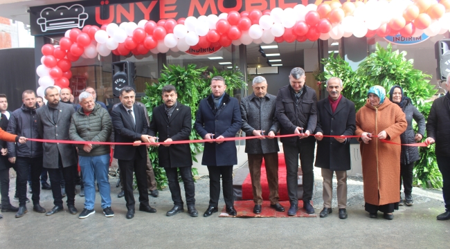 ÜNYE MOBİLYA, FEVZİ ÇAKMAK MAHALLESİ'NDE AÇILDI