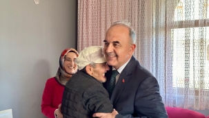 VALİ EROL'DAN HANE ZİYARETLERİ