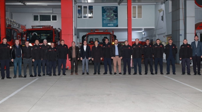 YILBAŞINDA KAMU GÖREVLİLERİNE ZİYARET