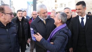 ALTINORDU'NUN ÇÖP SORUNUNU ÇÖZEN ENVER YILMAZ'A DURUGÖL'DE SEVGİ SELİ