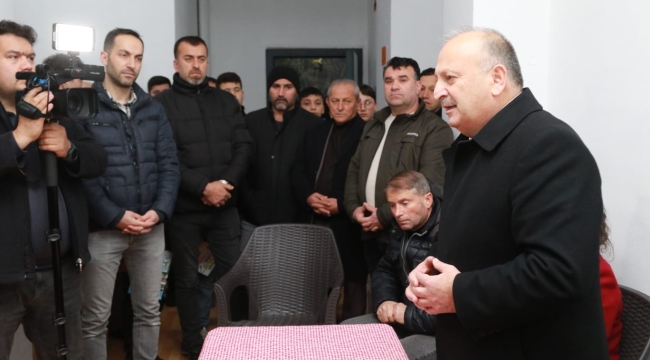 BAŞKAN TAVLI ÇINARLIK MAHALLESİ'NDE VATANDAŞLARLA BULUŞTU