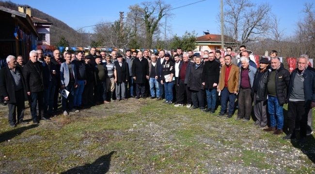 BAŞKAN TAVLI YAYCI VE NURETTİN MAHALLELERİNDE HALKLA BULUŞTU