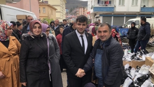 ÇAYBAŞI BELEDİYE BAŞKAN ADAYI KARAYİĞİT DUR DURAK BİLMEDEN ÇALIŞIYOR