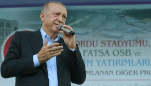 CUMHURBAŞKANI ERDOĞAN ORDU'YA GELİYOR