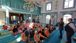 GENÇ ENSAR'DAN CAMİ ÇOCUKLARLA GÜZEL PROJESİ