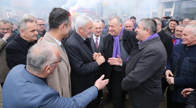 GÜRGENTEPE'DE ENVER YILMAZ COŞKUSU
