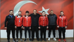 HALTERCİLERDEN GENÇ'E ZİYARET