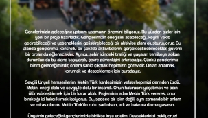 HAYATİ BALCI'DAN METİN TÜRK'ÜN ANISI İÇİN PROJE