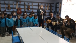 İKİZCE İLKOKULU'NA MÜZİK ATÖLYESİ