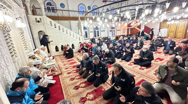 ORDU'DA 6 ŞUBAT DEPREMLERİNİN YIL DÖNÜMÜNDE ANMA PROGRAMLARI GERÇEKLEŞTİRİLDİ