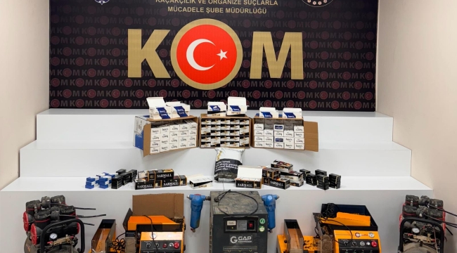 ORDU'DA KAÇAK TÜTÜNLE MÜCADELE SÜRÜYOR 