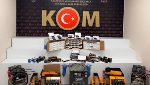 ORDU'DA KAÇAK TÜTÜNLE MÜCADELE SÜRÜYOR 