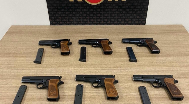 ORDU'DA RUHSATSIZ TABANCA OPERASYONU