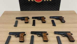 ORDU'DA RUHSATSIZ TABANCA OPERASYONU