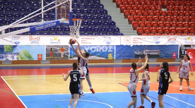 U16 BASKETBOL BÖLGE ŞAMPİYONASI ORDU'DA SONA ERDİ