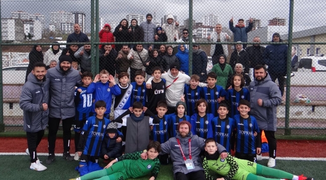 ÜFK U-12 LİGİNDE FİNALDE!