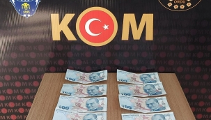 ÜNYE'DE 'SAHTE PARAYA' SUÇÜSTÜ!