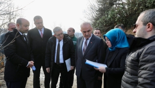 VALİ EROL, YERİNDE DEĞERLENDİRME UYGULAMASINI SÜRDÜRÜYOR