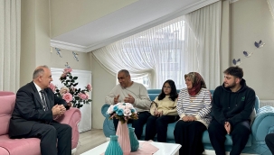 VALİ EROL, HANE ZİYARETLERİNİ SÜRDÜRÜYOR