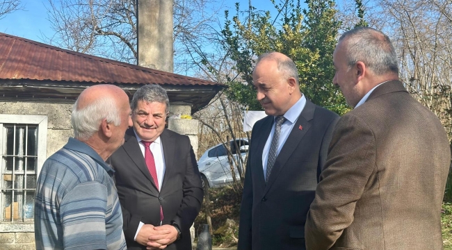 VALİ EROL HANE ZİYARETLERİNİ SÜRDÜRÜYOR