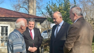 VALİ EROL HANE ZİYARETLERİNİ SÜRDÜRÜYOR