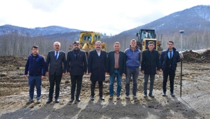 AKKUŞ SPOR KOMPLEKSİNDE ÇALIŞMALAR BAŞLADI