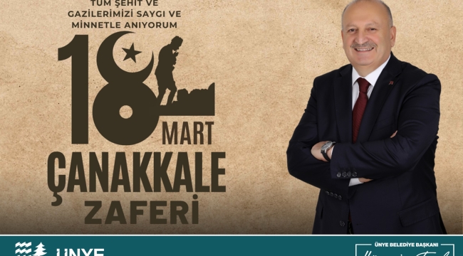 BAŞKAN TAVLI: "ÇANAKKALE ZAFERİ, EŞİ GÖRÜLMEMİŞ BİR DESTANDIR"