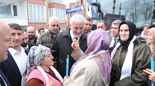 ENVER YILMAZ FATSA VE GÜRGENTEPE'NİN 6 MAHALLESİNİ ZİYARET ETTİ