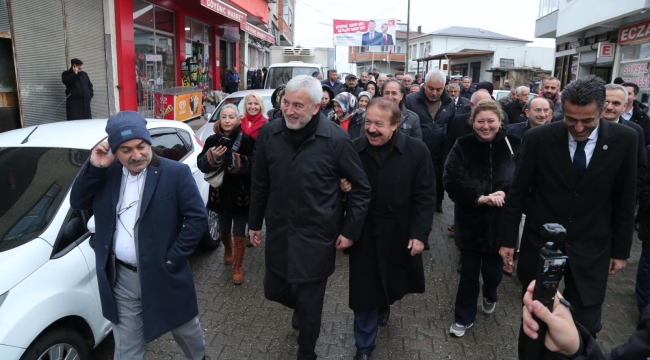 ENVER YILMAZ ÜNYE'DE NET KONUŞTU: "GÜZEL GÜNLERDE YENİDEN BULUŞACAĞIZ"