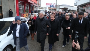 ENVER YILMAZ ÜNYE'DE NET KONUŞTU: "GÜZEL GÜNLERDE YENİDEN BULUŞACAĞIZ"