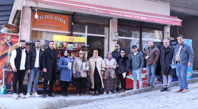 FEVZİ ÇAKMAK MUHTAR ADAYI EMİNE İNAN YILMAZ HİZMET İÇİN GELİYOR