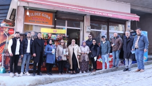 FEVZİ ÇAKMAK MUHTAR ADAYI EMİNE İNAN YILMAZ HİZMET İÇİN GELİYOR