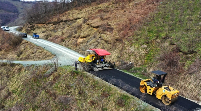 GÜRGENTEPE'DE SICAK ASFALT MUTLULUĞU